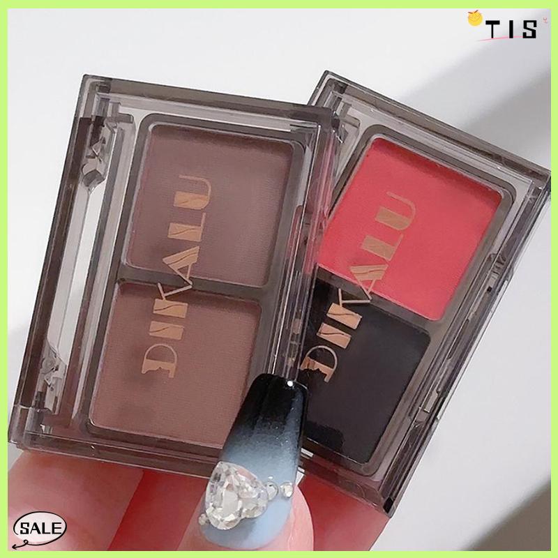 Follow Get New【TIS】 Dikalu tối đêm đen Eyeshadow Palette long lanh Matte Pearlescent ánh sáng lung linh Shinny mắt sắc tố Eyeshadow Hàn Quốc mỹ phẩm trang điểm