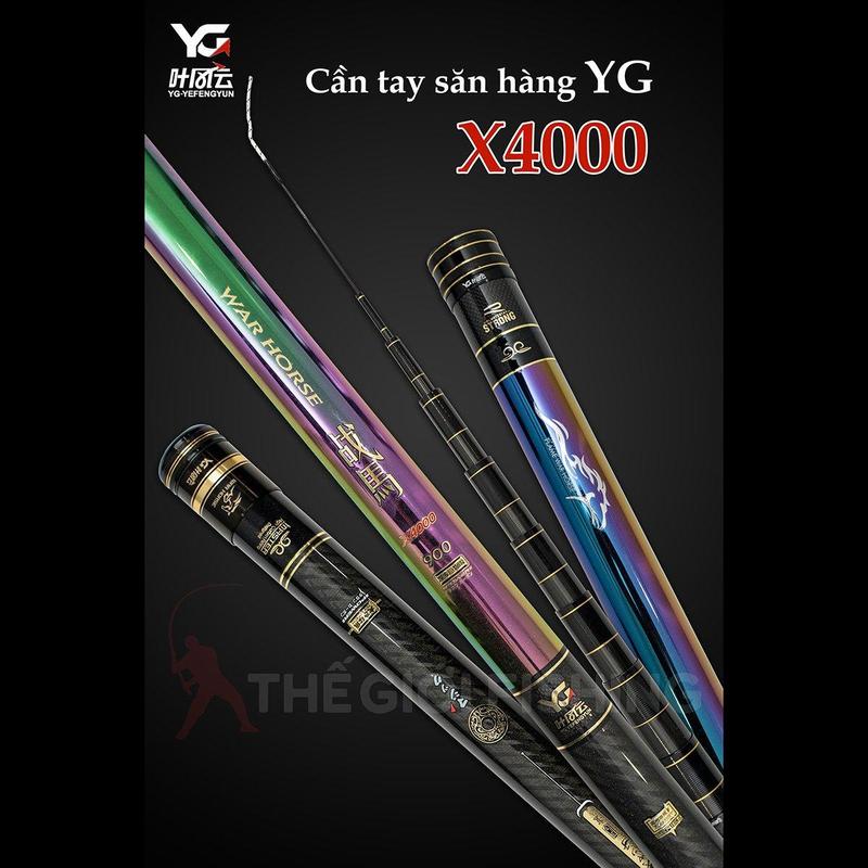 Cần câu tay săn hàng YG X4000 - X5000 - X6000