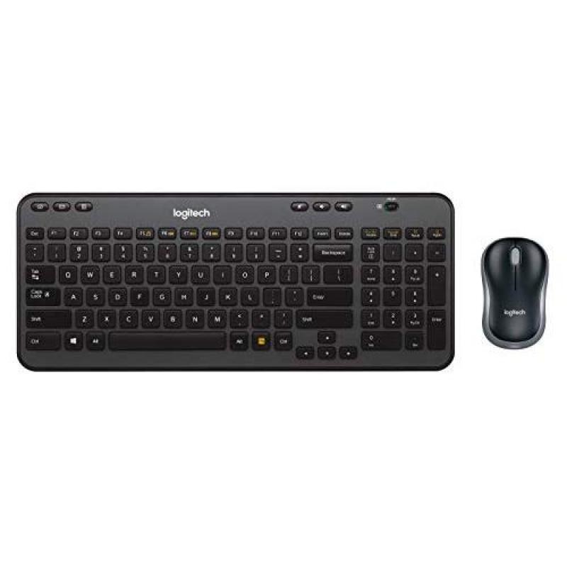 Logitech Wireless Combo MK360 – Includes Keyboard with 12 Programmable Keys and Wireless Mouse, Compact Package Perfect for Travel, 3-Year Battery Life Singapore
