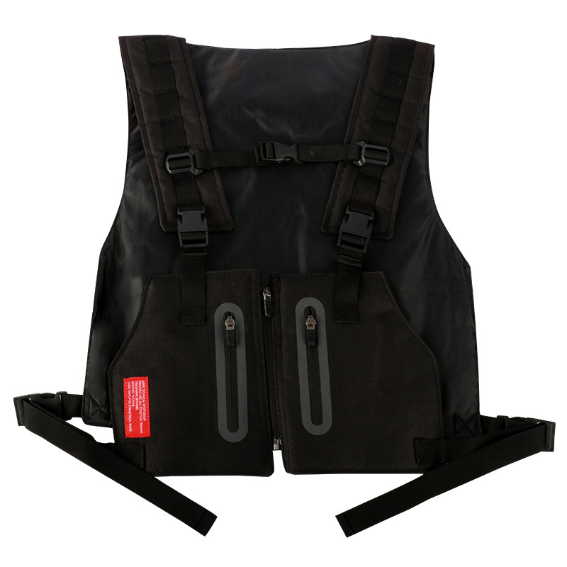 ASRV áo vest nam áo gile nam áo ghi lê áo vest ca sĩ Áo vest nam áo chiến thuật chống đeo đa năng ba