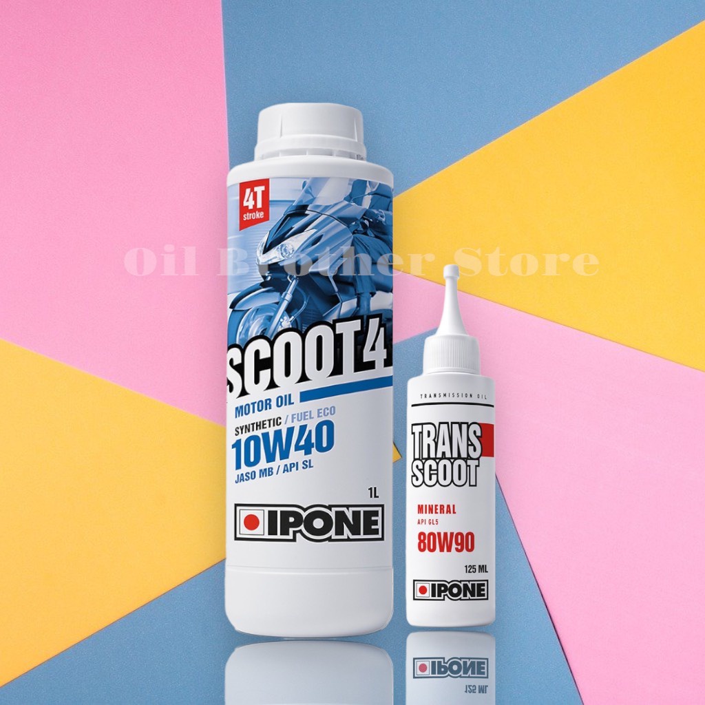 Nhớt tay ga ipone scoot 4 10w40
