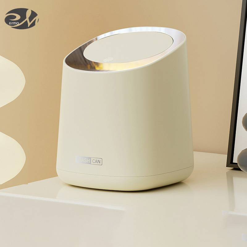 Desktop trash can Press-type living room Light luxury trash can Car home desk Dining room storage can Trash can Copy ราคา 204 บาท*ส่งฟรี