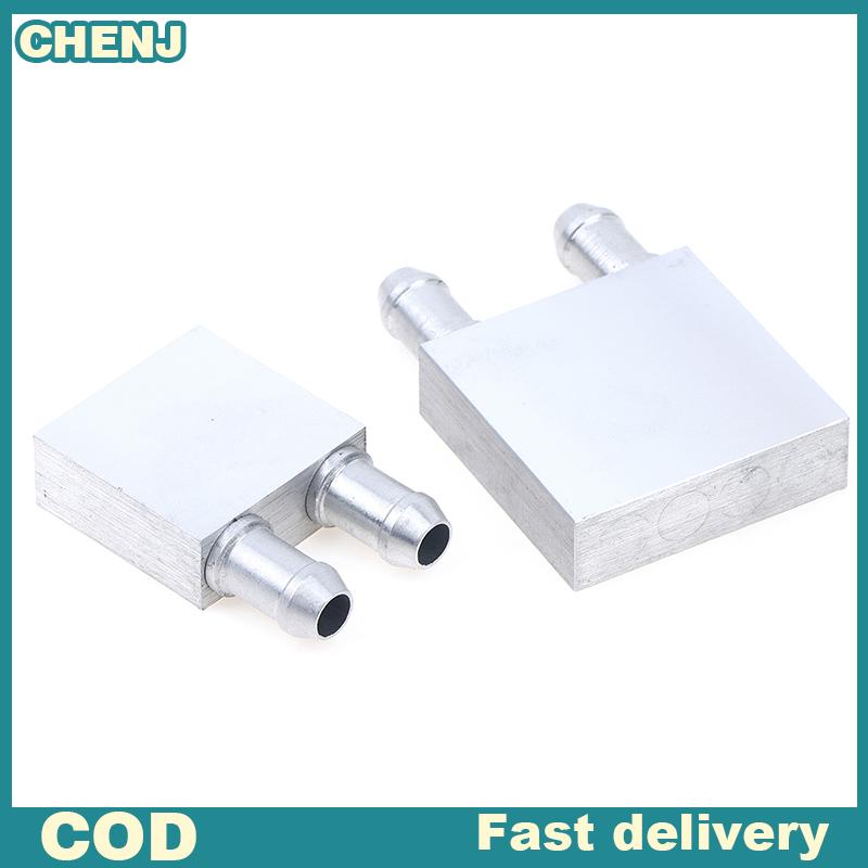 CHENJ For Liquid Water Cooler Heat Sink System Primary Aluminum Water Cooling Block For PC Laptop CPU Newest ราคา 57 บาท*ส่งฟรี