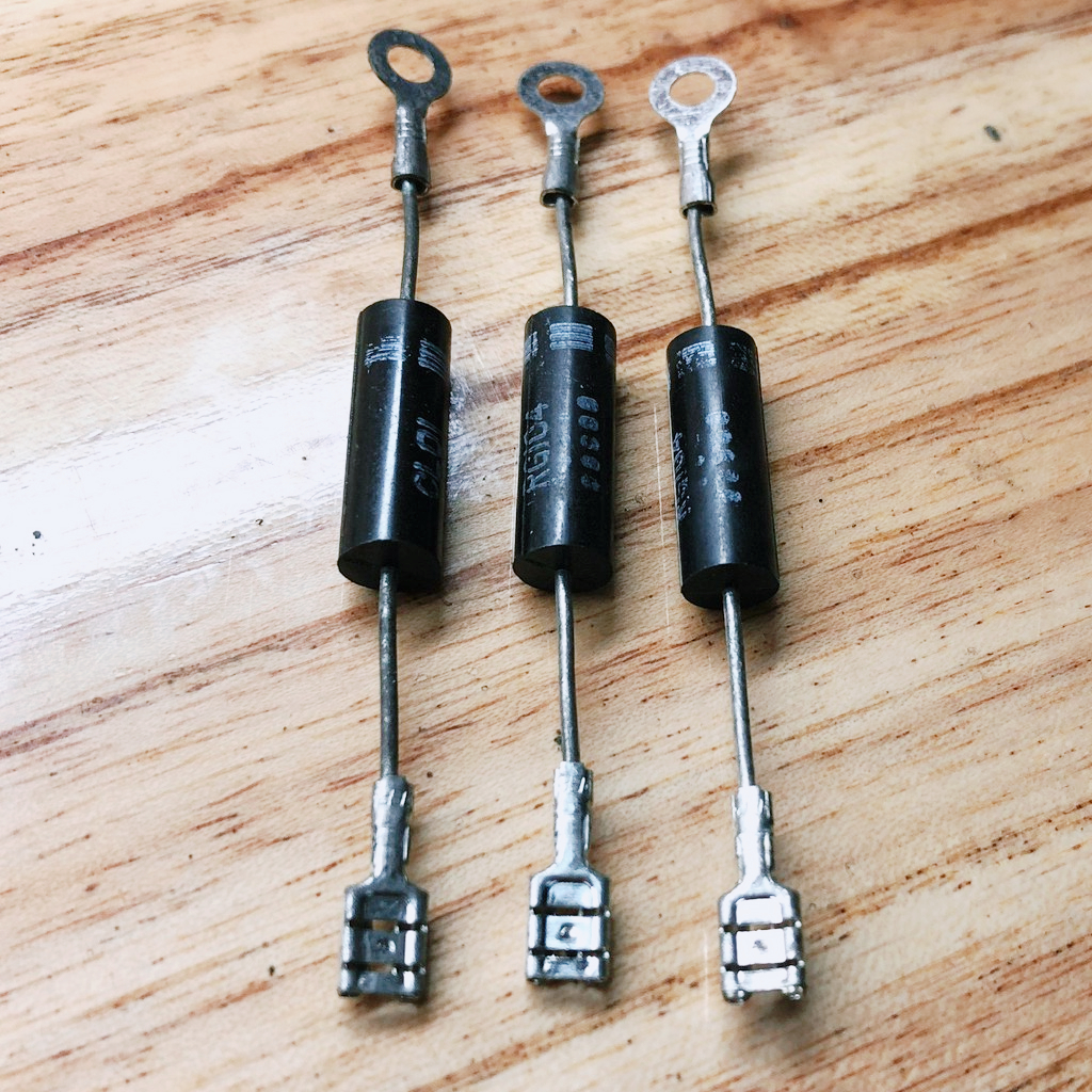 Diode tiếp âm lò vi sóng CL01-12 tròn # phụ tùng lò vi sóng