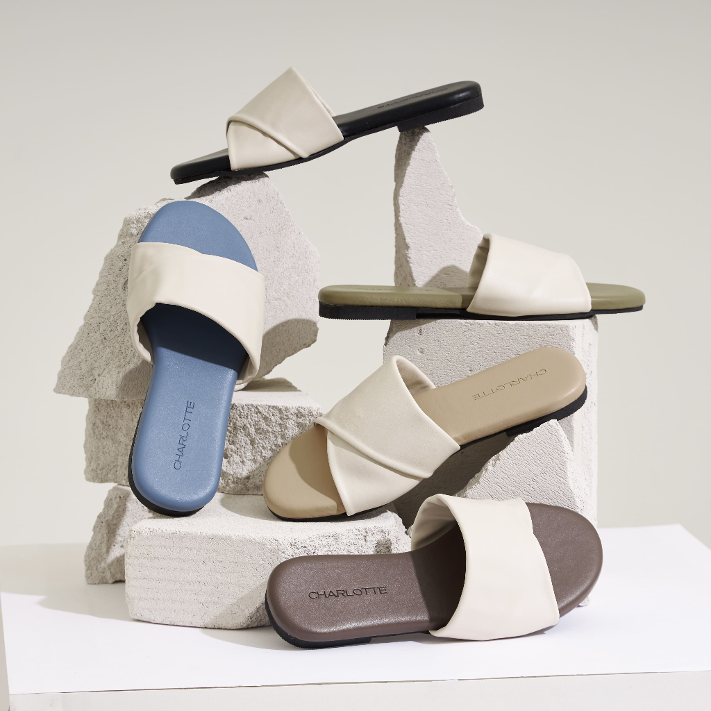 Cayla รองเท้าแตะแฟชั่น everyday หนังนิ่ม พื้นหนานุ่ม ราคา 270 บาท*ส่งฟรี