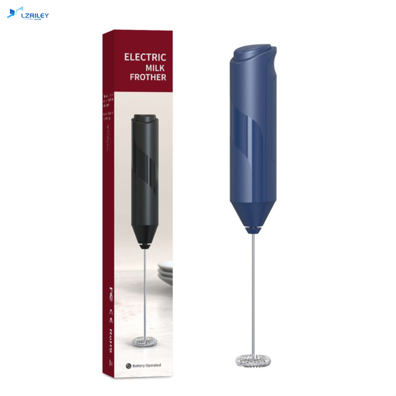 Lzriley【Fast Delivery】Handheld Electric Milk Frother Battery Powered Mini Blender Foam Maker For Coffee Frappe Latte Matcha Hot Chocolate