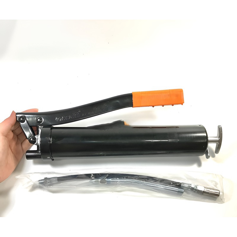 Bơm hơi Asaki AK-0424 - Ống thép cao cấp, Dây bơm mềm 30cm