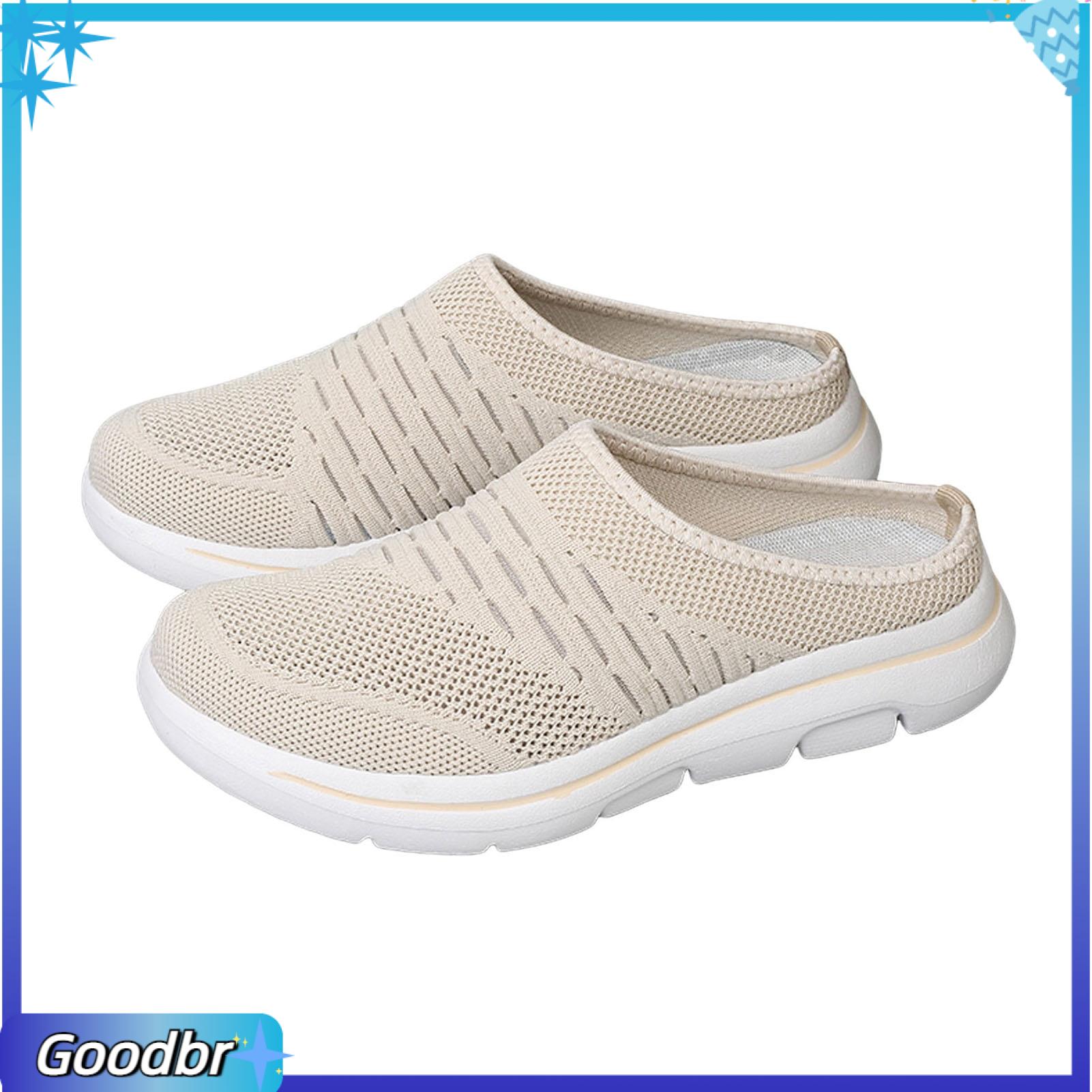 Supportive Insole Shoes Slip-resistant Mules Comfortable Unisex Mesh Mules Slip-on Shoes for Office and Leisure Non-slip Flats Sneakers for Men and Women Ideal for Work and Everyday Wear