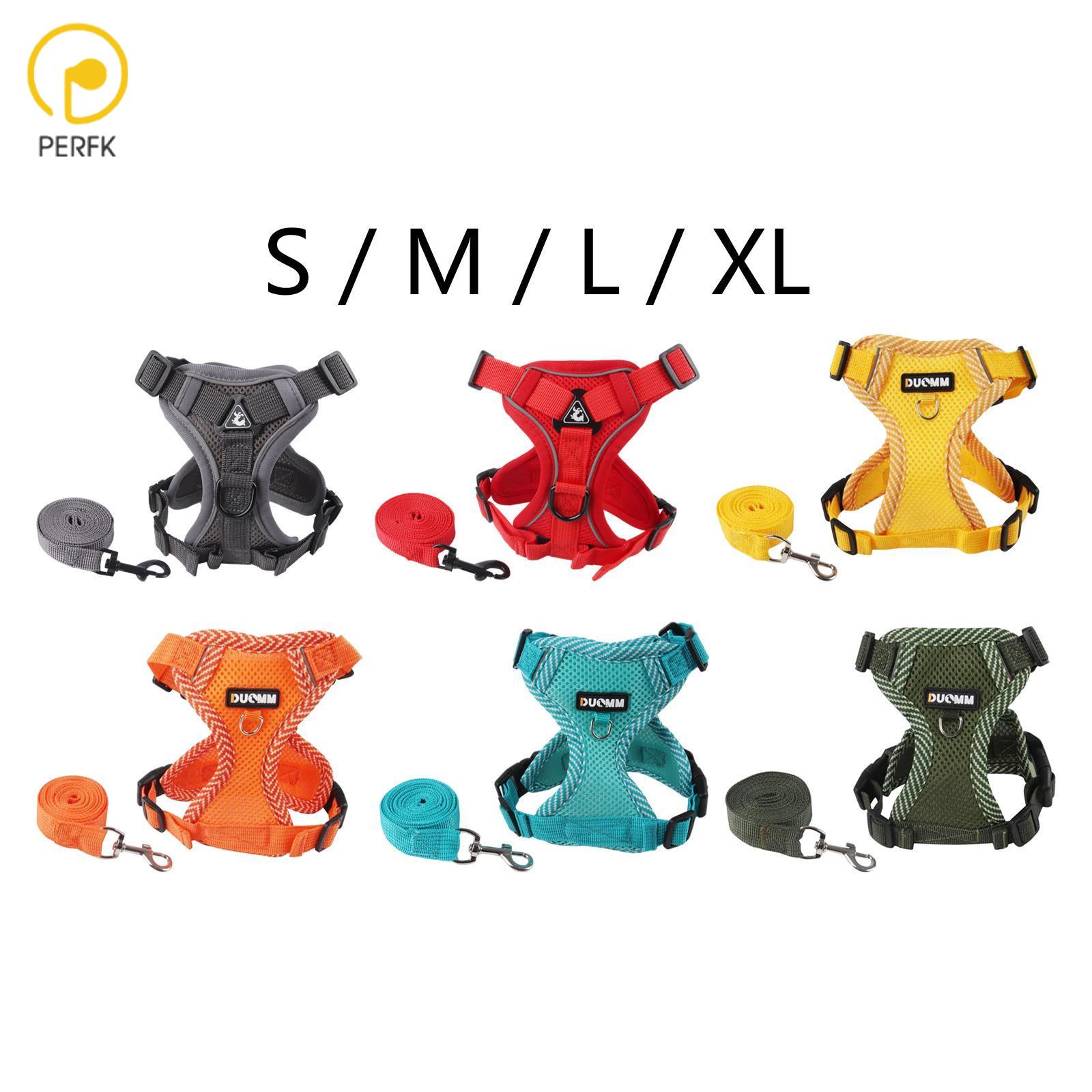 Dog Vest Harness Front Clip Easy Control Adjustable Small Medium Large Dogs with Leash for Running Outdoor Walking Training ราคา 3,664 บาท*ส่งฟรี