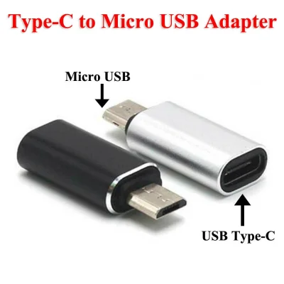 [SmartHere] Micro USB Male to USB-C Type C Female Converter Adapter Charging Data Connector