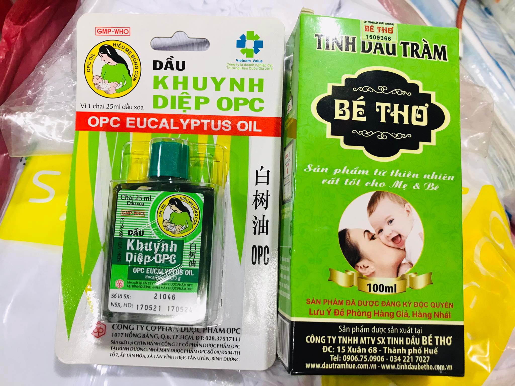 Dầu khuynh diệp - Tinh dầu tràm dùng cho bé sơ sinh và mẹ bầu Chai 25ml