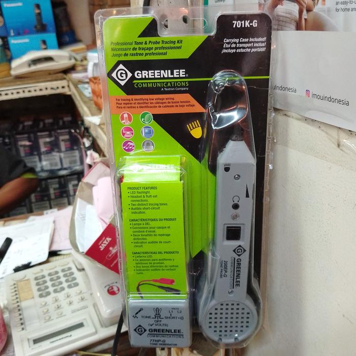GREENLEE 701K-G/TONE & PROBE KIT/TONE CHEKER / TONE GENERATOR - Toko Lazkar Giá 5,935,000 Đồng*Miễn phí vận chuyển