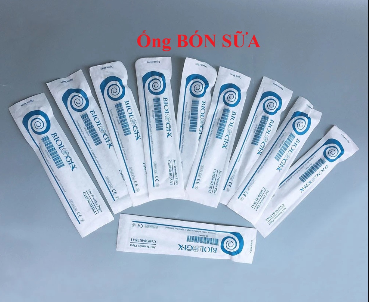 Ống bón sữa/ Ống hút sữa cho Bé hàng Nhập Khẩu, 1 chiếc/túi- Tiệt trùng, hãng Biologix-USA THIẾT BI-HÓA CHẤT LAB TEKCO
