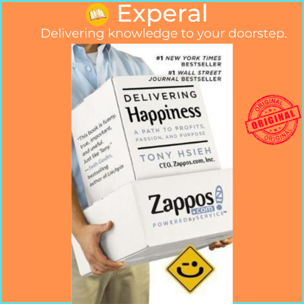 [100% Original] - Delivering Happiness : A Path to Profits, Passion and Purpose by Tony Hsieh (US edition, paperback) Malaysia