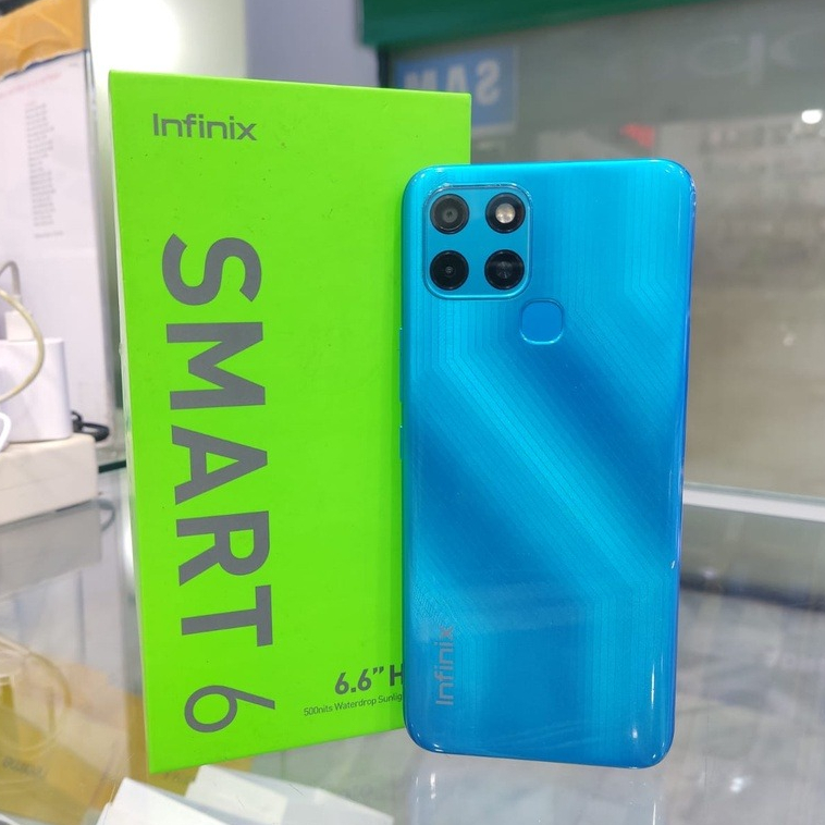 Infinix Smart 6 Ram 2/32GB | Ram 3/64GB Second Original Harga  725,025 Ringgit*Penghantaran Percuma
