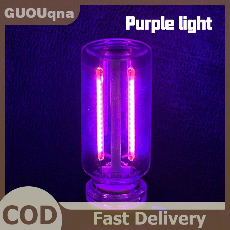GUOUqna Retro USB LED Filament cảm ứng mờ bóng đèn 5V Retro LED Edison Bóng đèn ánh sáng ban đêm cắm trại sợi đốt trang trí LED chiếu sáng