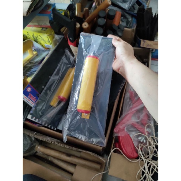 Bay trét hồ thép cao cấp 11x30cm răng cưa và bằng