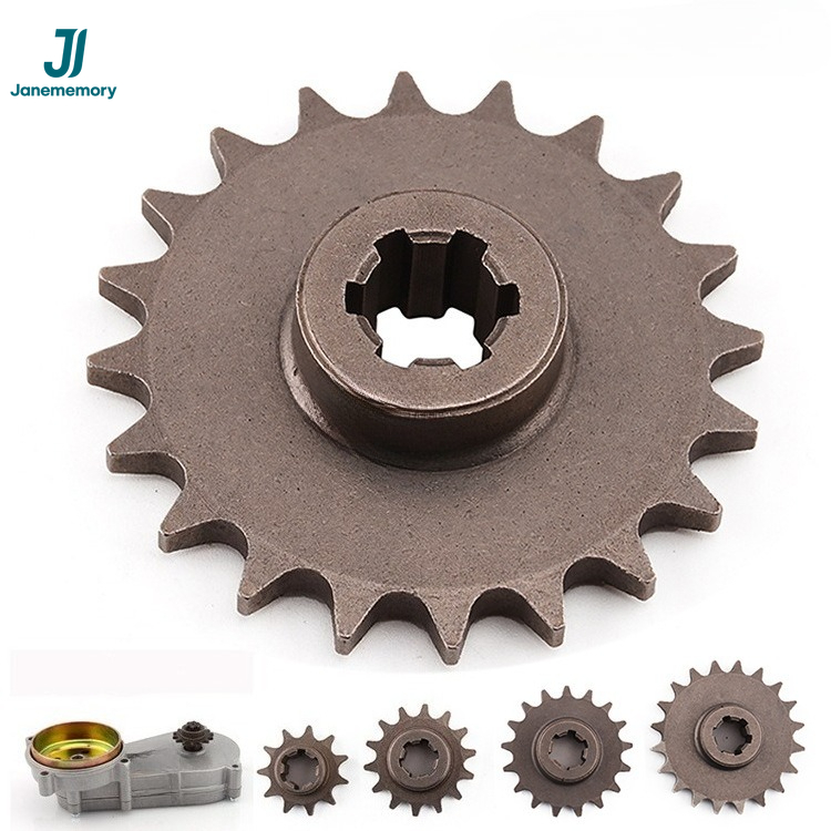 JM bánh trước Hộp Sprocket T8F 11T 14T 17T 20T Pinion chuỗi răng bánh xích Cog Kim Loại Cho 47cc 49cc Minimoto ATV Xe Đạp Mini xe máy