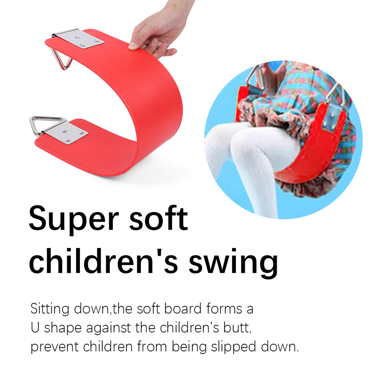 Ghế xích đu Ghế xích đu thương mại S Swing Báo Chí không độc hại và thân thiện với môi trường an toàn và không trượt quá trình mờ cho sân chơi cho vườn