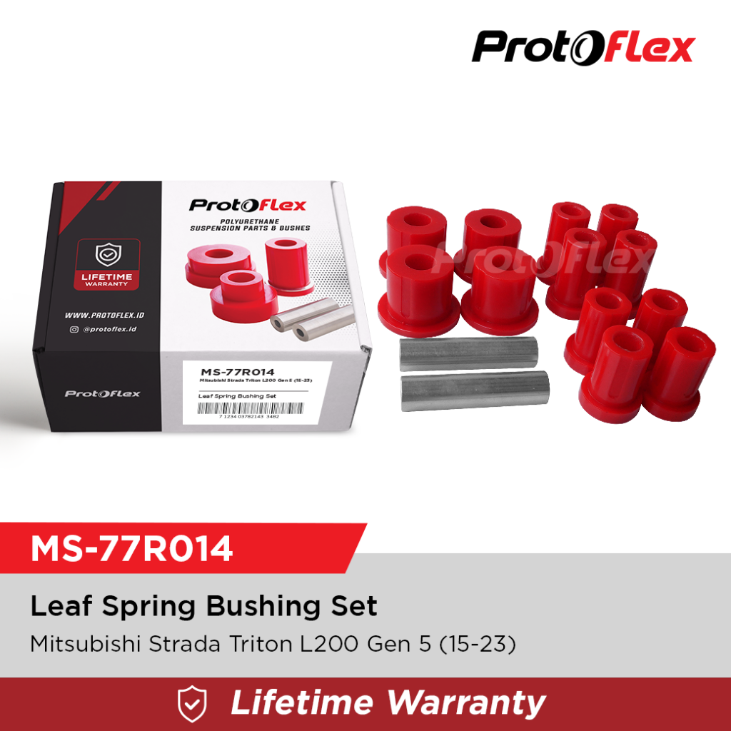 Protoflex Karet Per Daun Set Strada Triton L200 Gen 5 (15-23) Harga 900,000 rupiah*Gratis Ongkir