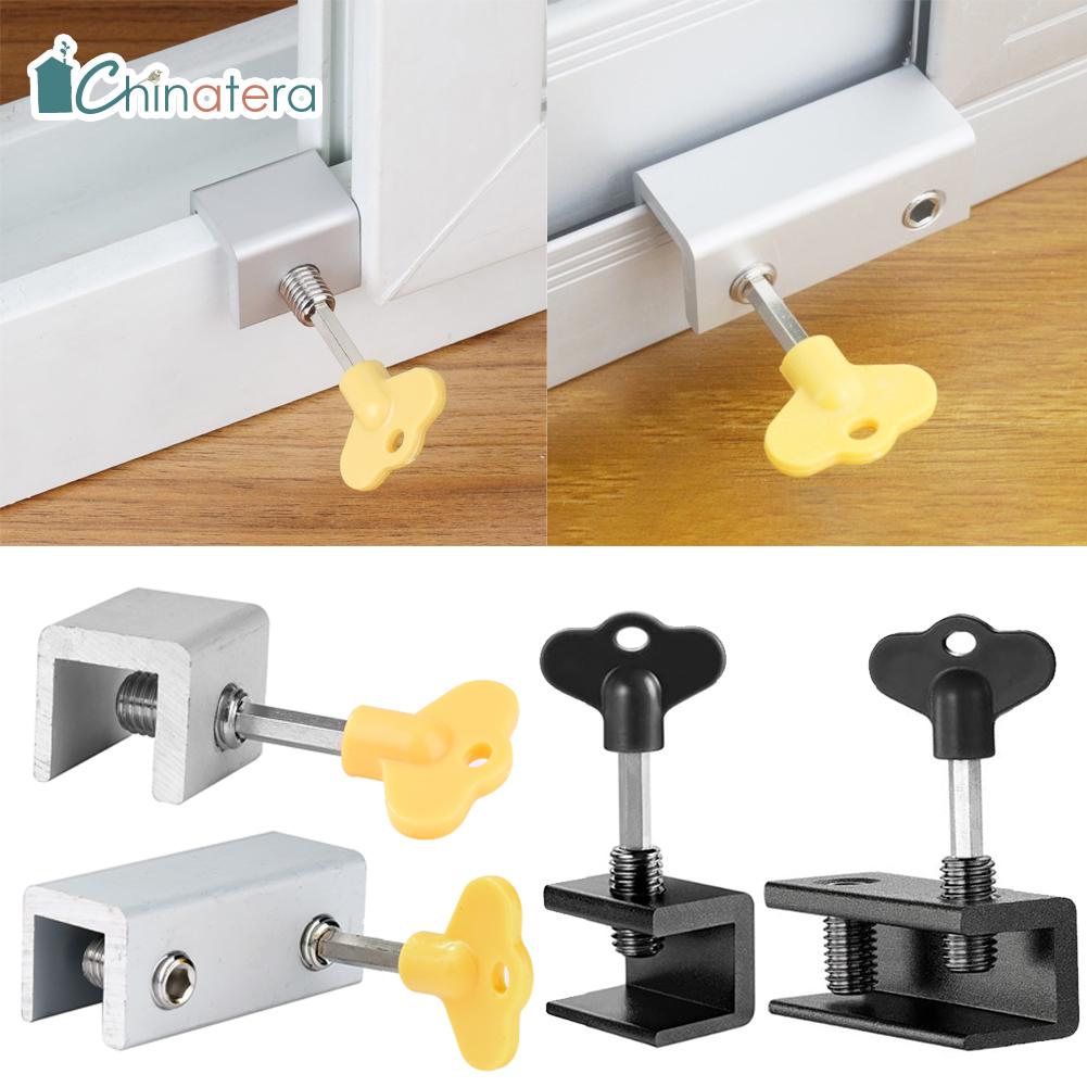 Chinatera Cửa Khóa cửa sổ restrictor trẻ em an ninh cửa sổ Cáp giới hạn Bộ khóa an toàn khóa cửa sổ cửa sổ Stopper và móc cho bảo vệ an toàn cho trẻ em
