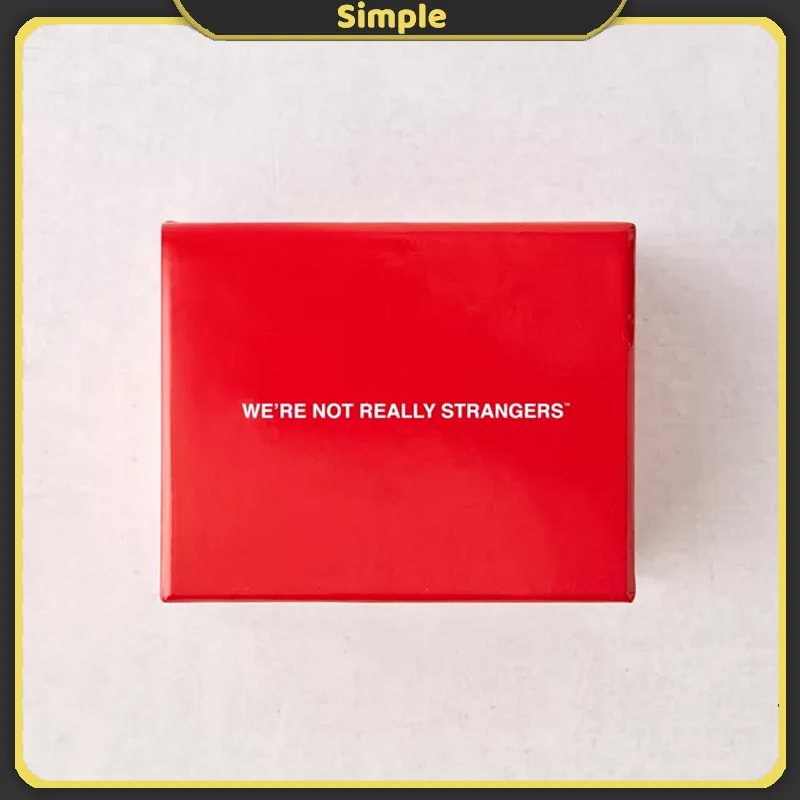 WE'RE NOT REALLY STRANGERS CARD GAME ราคา 228 บาท*ส่งฟรี