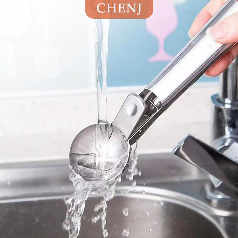 [COD] CHENJ ช้อนตักไอศกรีมอเนกประสงค์ทำจากสแตนเลสช้อนตักผลไม้แตงโมอุปกรณ์ตักไอศกรีมสำหรับใช้ในครัวเรือน ราคา 54 บาท*ส่งฟรี