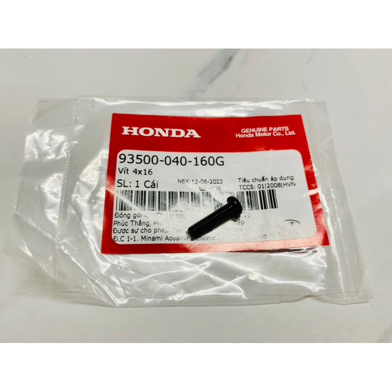 Ốc bắt móc treo đồ xe máy Honda Sh ý Sh việt 125 150 SH Mode Lead 125 chính hãng Honda