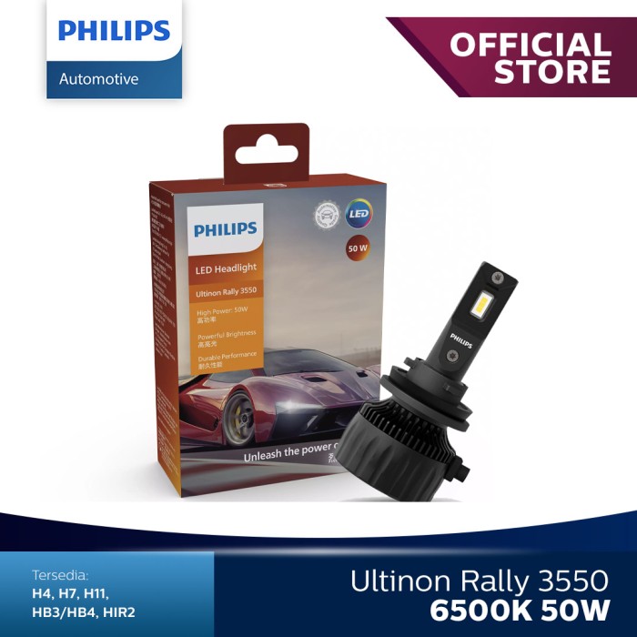 PROMO- LED ULTINON RALLY 3550 H11 50WATT 6500K - 11362 Harga 1,266,000 rupiah*Gratis Ongkir