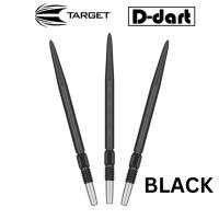 TARGET Dart Point - SWISS NANO POINT BLACK/GOLD/SILVER REPLACEMENT STEEL DART POINT 3Pcs/Pack
