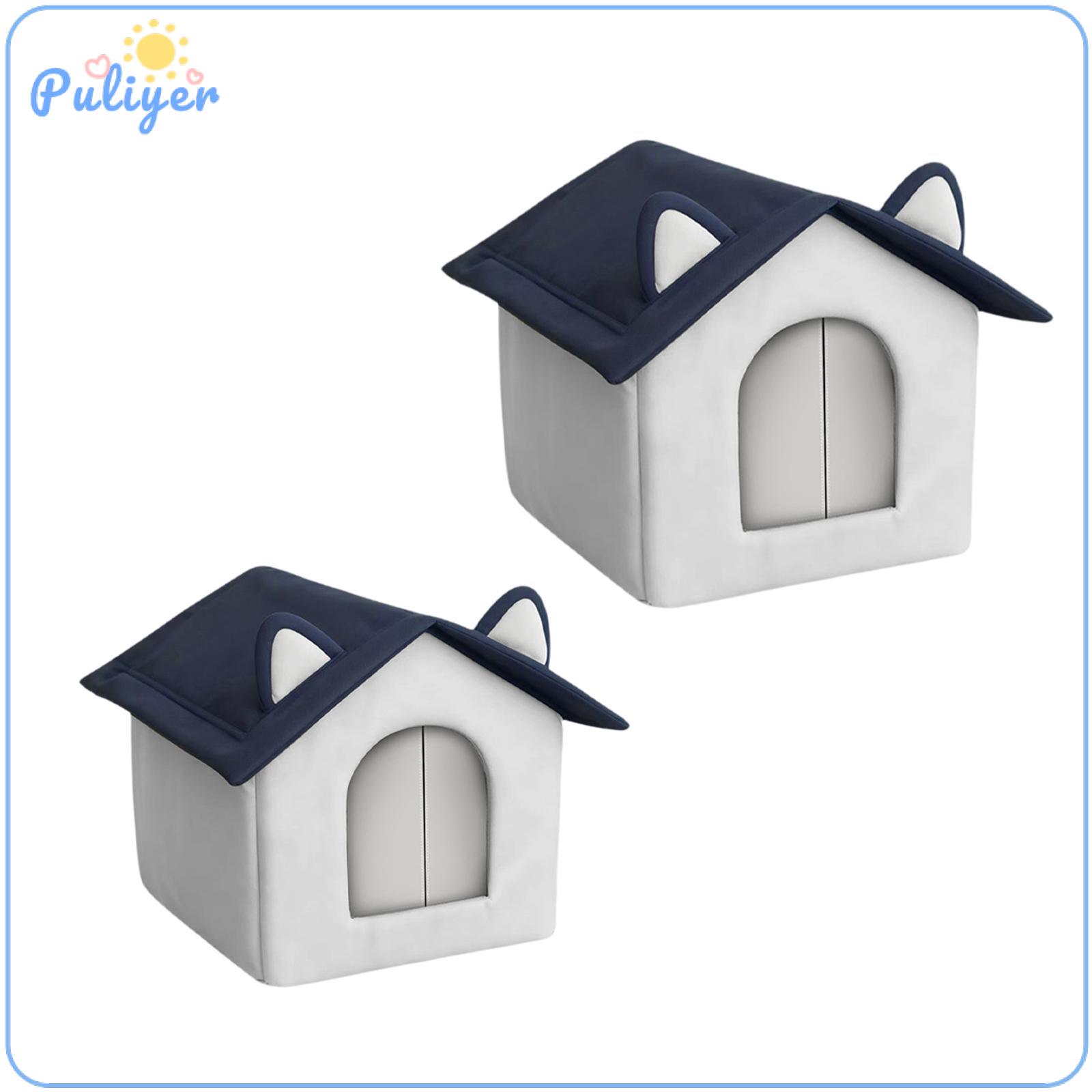 Cat House for Outdoor Cats Feral Cat Shelter Windproof Insulated Cat Cave Bed Pet Nest for Community Garden Patio Backyard ราคา 1,306 บาท*ส่งฟรี