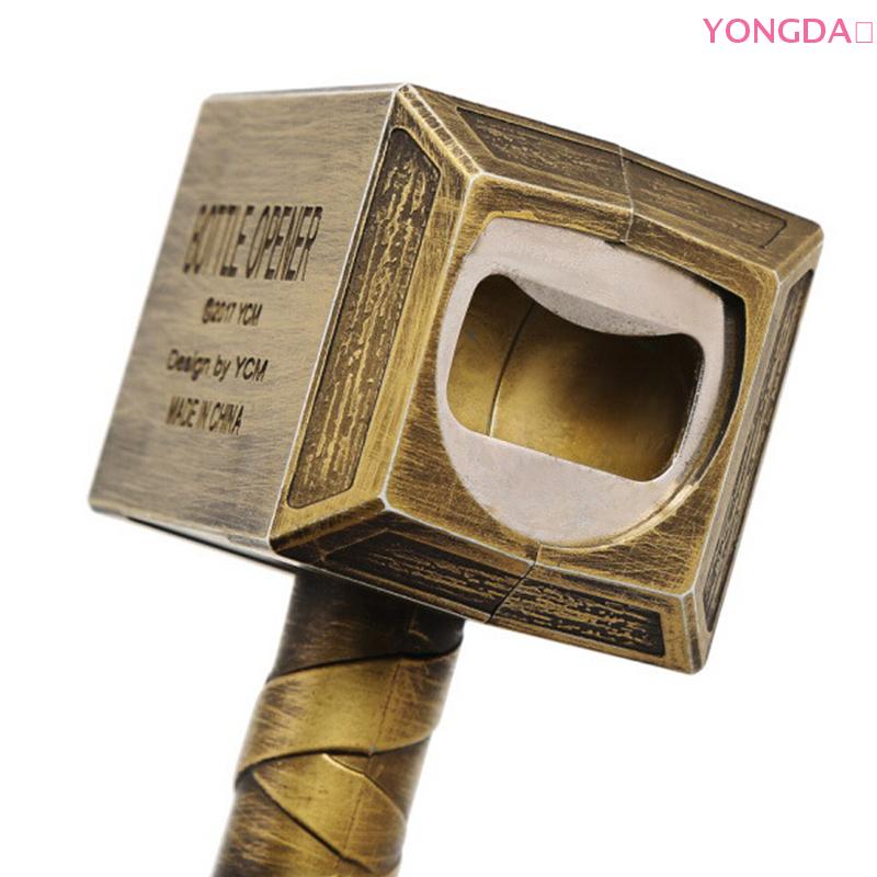 YONGDA💕 1 cái dụng cụ mở chai bia búa đóng chai tay cầm bia hình Thor dụng cụ mở chai bia