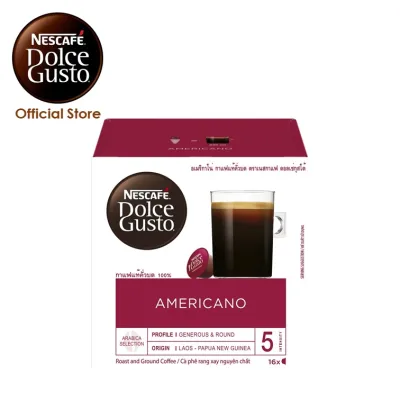 Nescafe Dolce Gusto Americano Black Coffee Pods / Coffee Capsules 16 servings [Expiry Jul 2022]