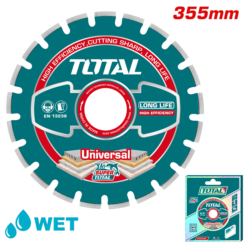 ĐĨA HỢP KIM NHÂN TẠO DÙNG CẮT NHỰA ĐƯỜNG VÀ BÊ TÔNG TOTAL TAC2113551 - HÀNG CHÍNH HÃNG