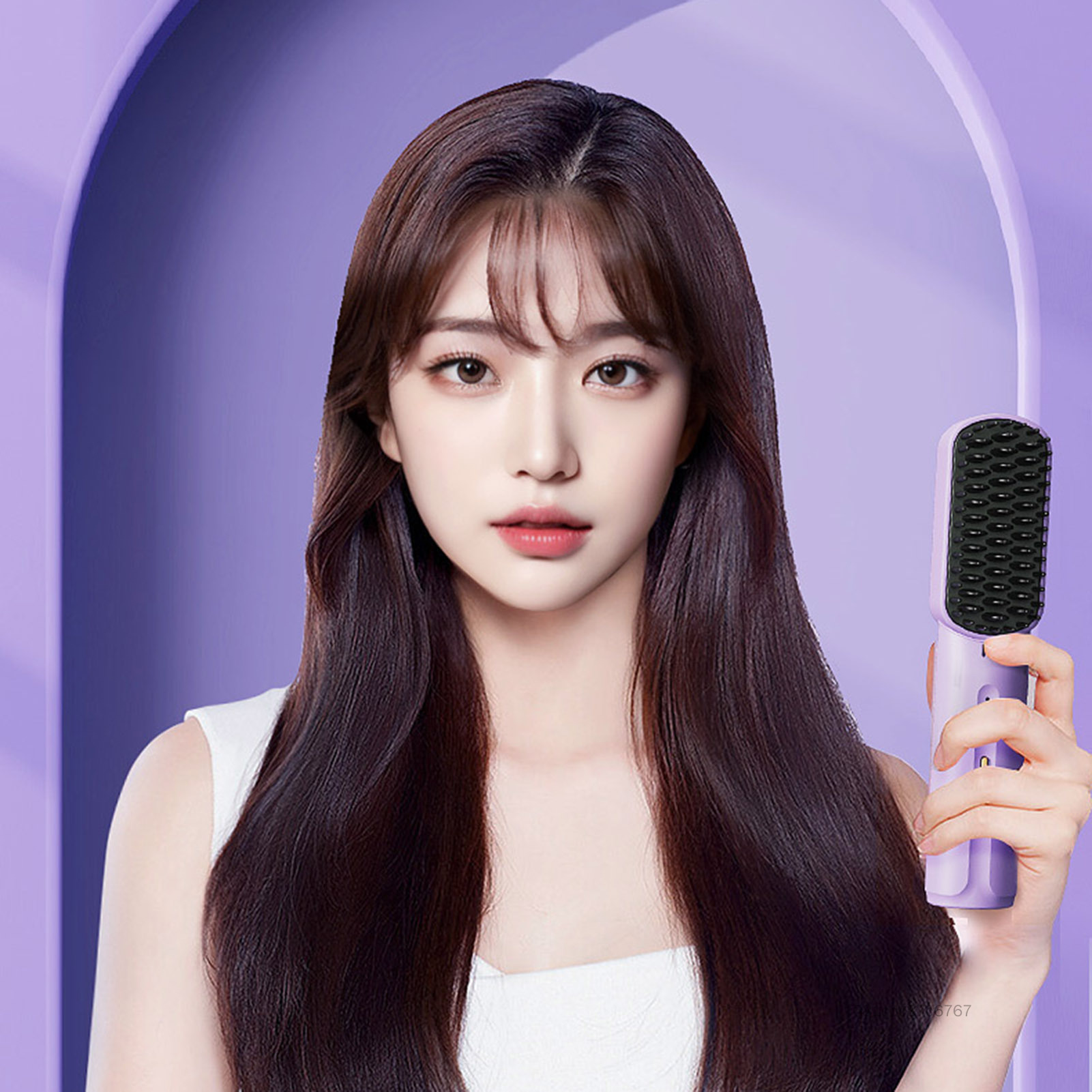 Tóc duỗi tóc Comb Electric INING IN IN TYT-VN
