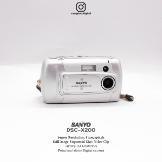 Máy ảnh kỹ thuật số SANYO DSC-X200 thumbnail