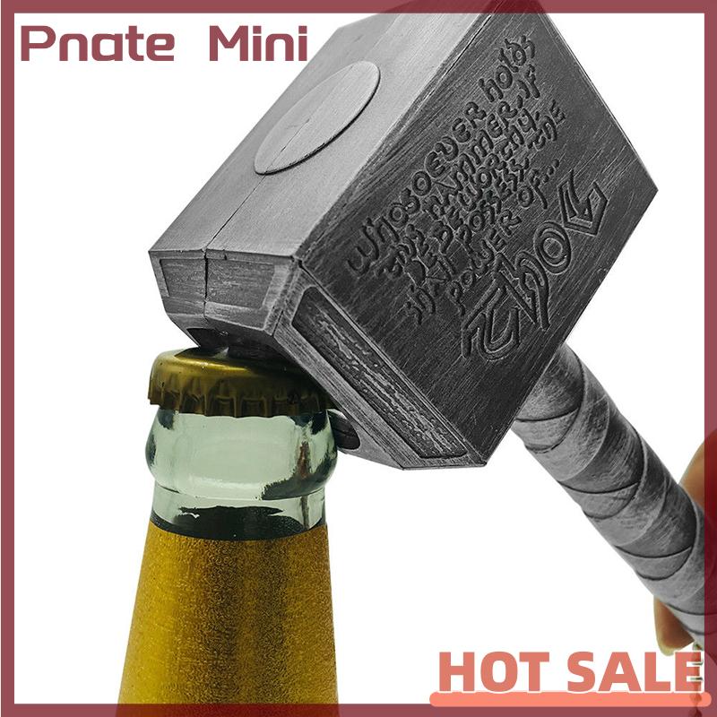 Pnate 1 cái dụng cụ mở chai bia búa đóng chai tay cầm bia hình Thor dụng cụ mở chai bia