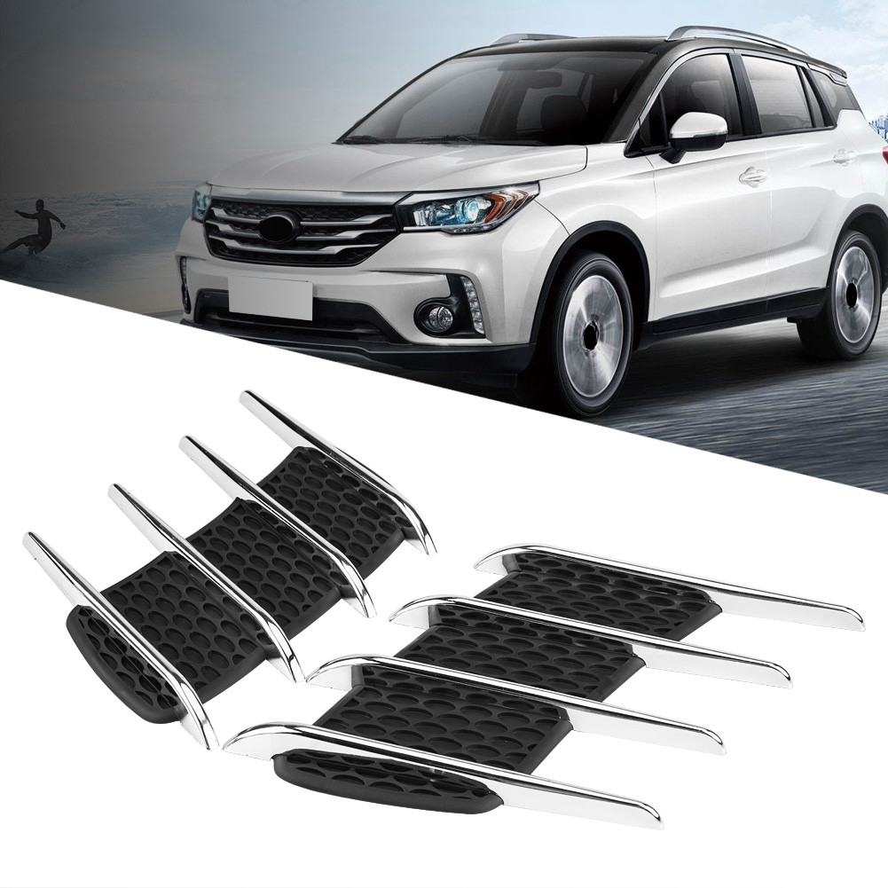 Lỗ thông hơi cặp ngoại thất xe hơi mui xe bên ống hút khí dòng chảy bao gồm Vent mang Outlet đồ trang trí nhãn dán