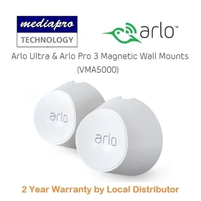Arlo VMA5000 Magnetic Wall Mounts for Arlo Ultra & Arlo Pro 3 (2 Magnetic Wall Mount)