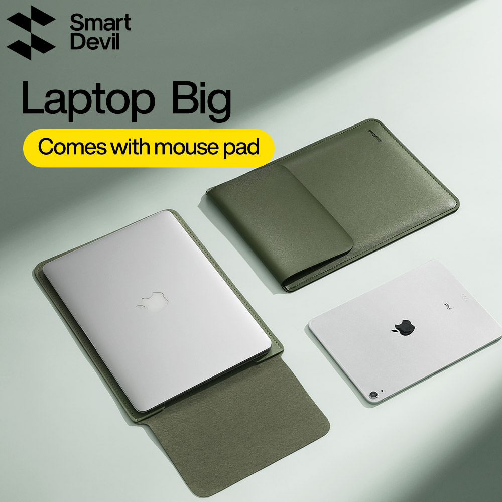 SmartDevil Laptop Case for Macbook Air Pro 13.3inch/14inch/15.6 inch for Lenovo Xiaoxin Huawei Matebook Large Capacity Portable Waterproof with Laptop Sleeve Storage Bag