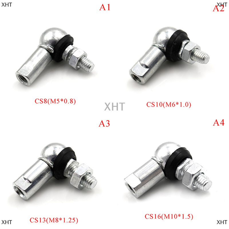 XHT Ổ trục đầu tròn M5 M6 M8 M10 góc phải cs8/CS10/CS13/cs16
