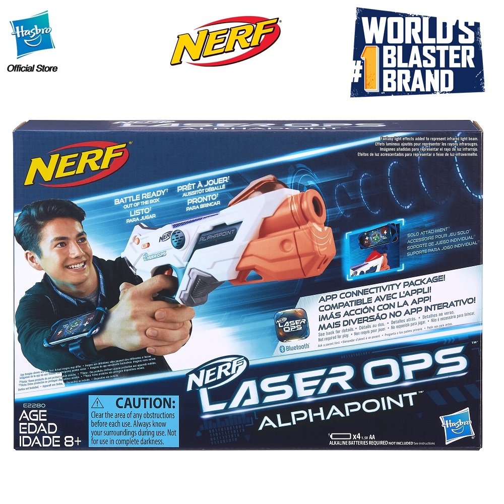 nerf laser ops burst fire combat blaster