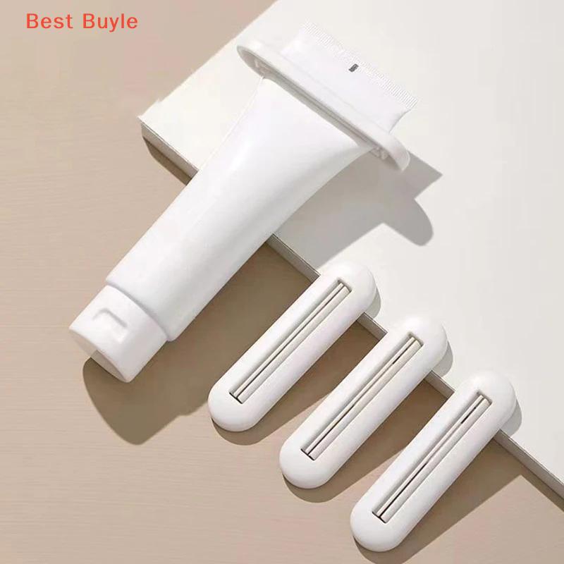 💖Best Buyle Kem đánh răng ép, kem đánh răng clip, Sữa rửa mặt kem tay ép, hộ gia đình Hướng dẫn sử dụng kem đánh răng lăn ép