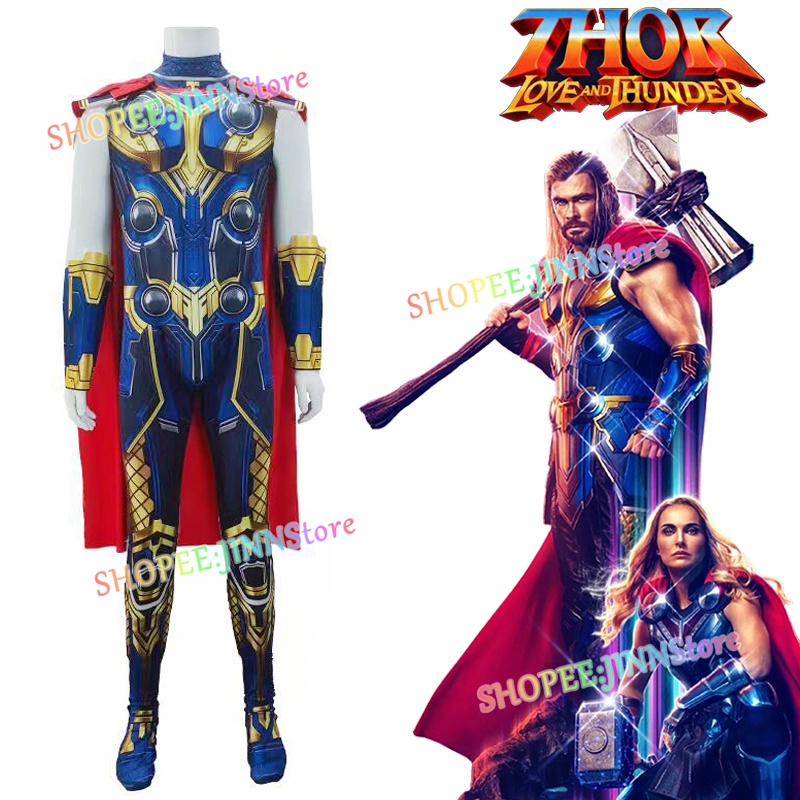 Bộ Áo Liền Quần Hóa Trang Nhân Vật Siêu Anh Hùng Thor