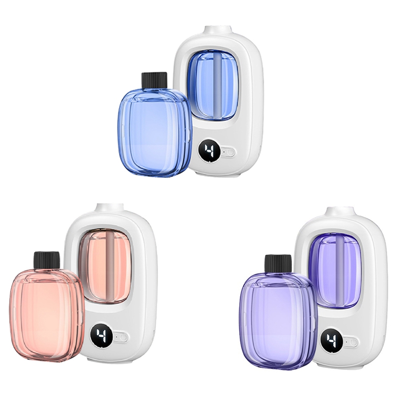 LCD Aromatherapy Machine Air Freshener Automatic Sprayer Essential Oil