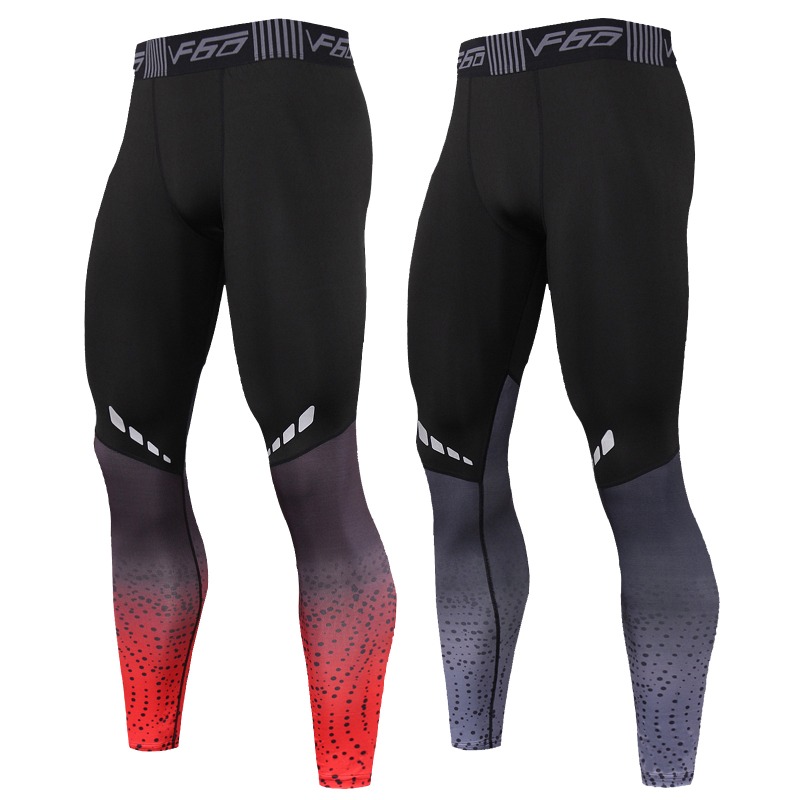 【Big savings】 Mens Compression Pants Dry Fit Sport Running Tights Sport Gym Training Pants Trousers