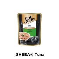 SHEBA Cat Pouch Cat Wet Food 70g (1 BOX x 24 pack) -  Tuna Chicken / Tuna Salmon / Chicken / Tuna Bream My Vet Mart