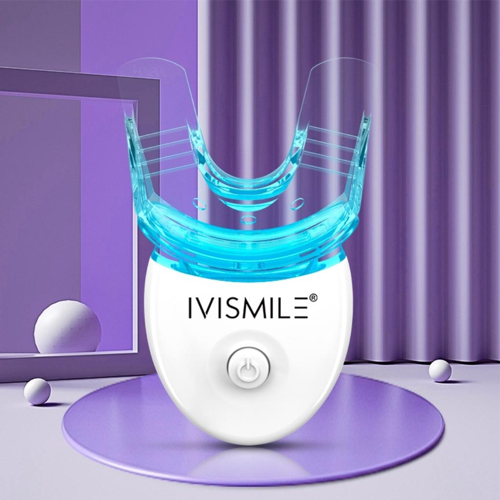 Máy Làm Trắng Răng Invismile (Dùng cùng gel hoặc miếng dán trắng răng) kèm khay silicon AZ Oralcare