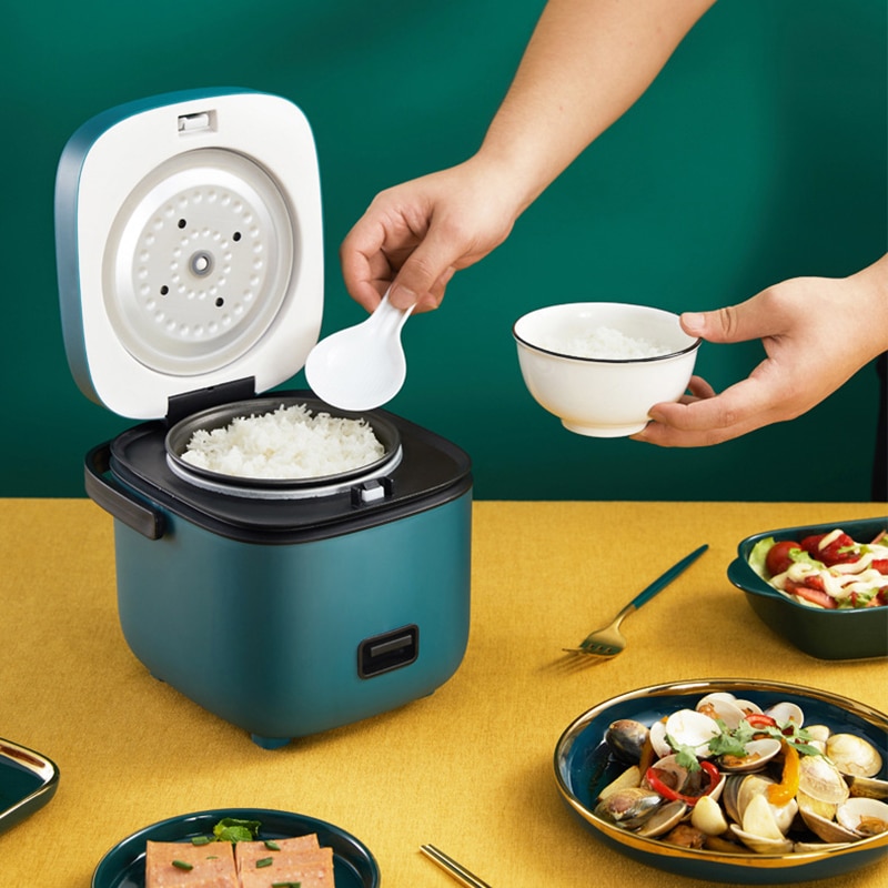 Nồi cơm điện nhỏ gọn gia dụng tự động Bếp Nấu Ăn multiftion nồi nấu ăn 1-2 người nhỏ Nồi cơm điện