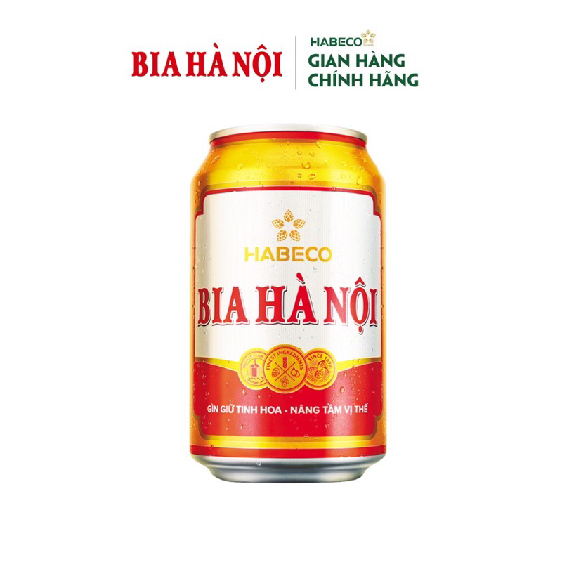 Lon bia Hà Nội 330ml